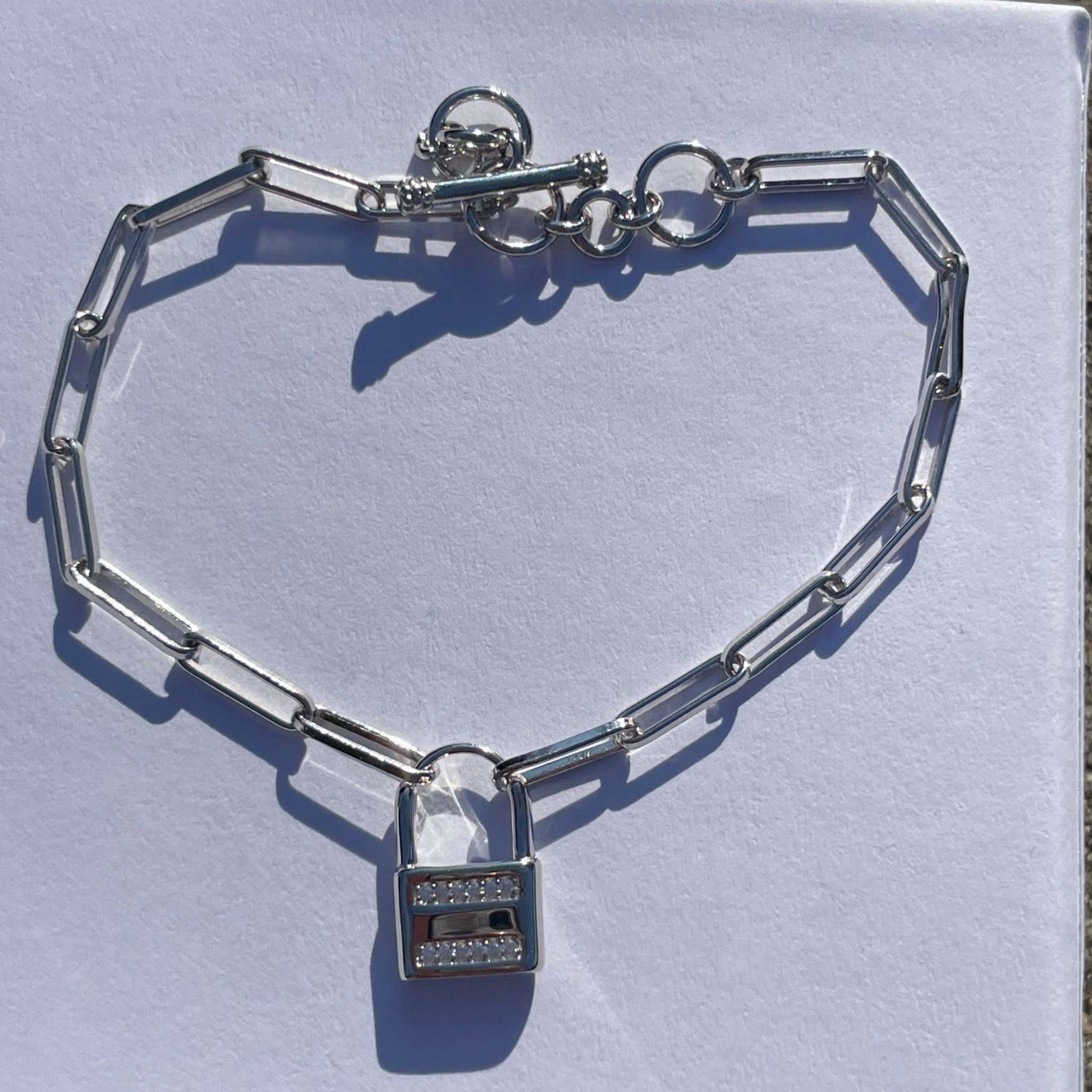 Silver Toggle Bracelet