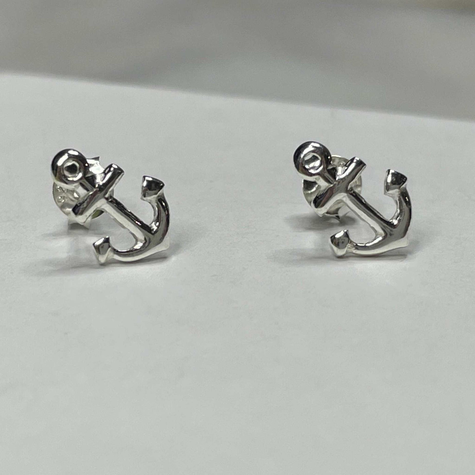Silver Anchor Studs