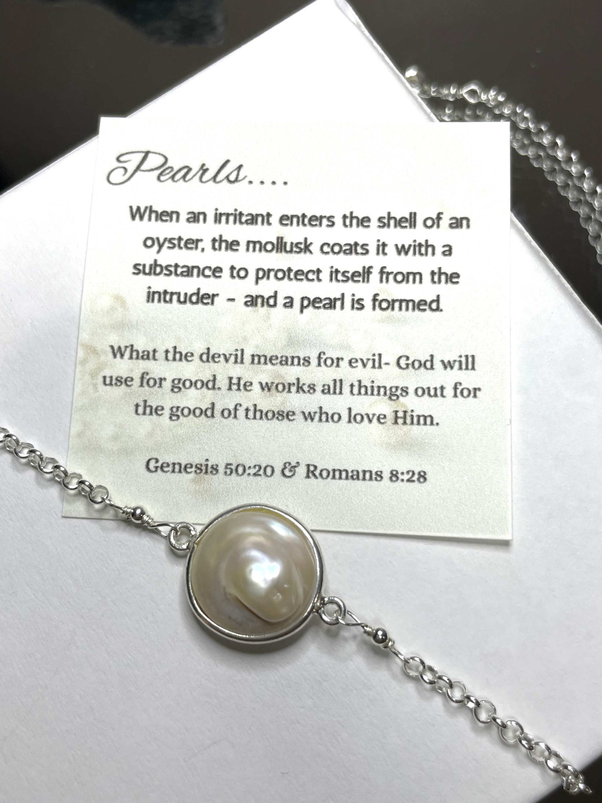 Freshwater Pearl Coin Necklace - Gravie's