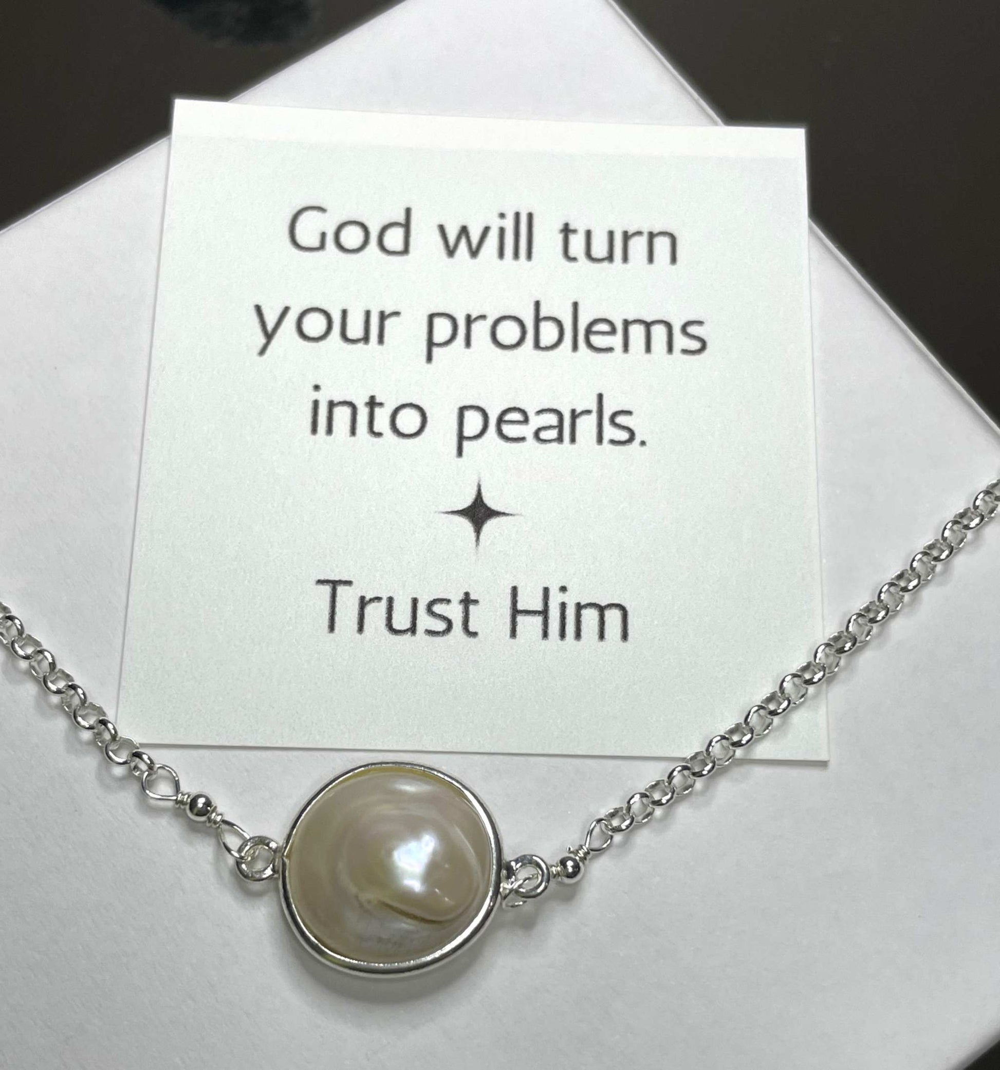 Freshwater Pearl Coin Necklace - Gravie's