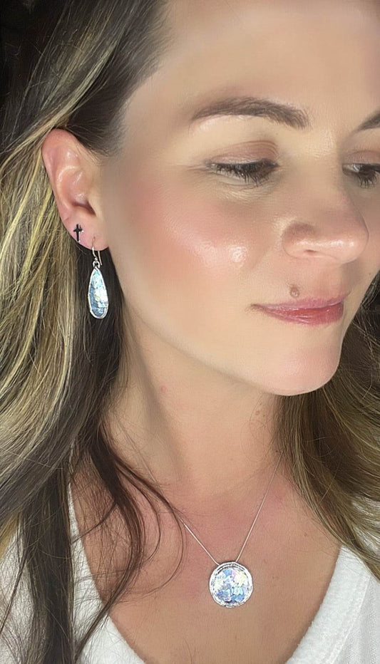 Roman Glass Earrings