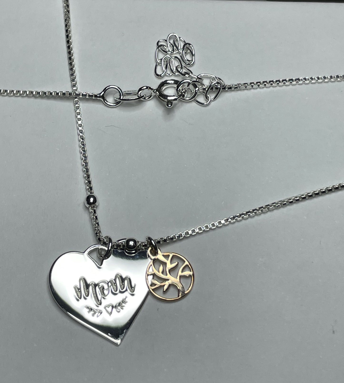 Mom and Family Tree Necklace