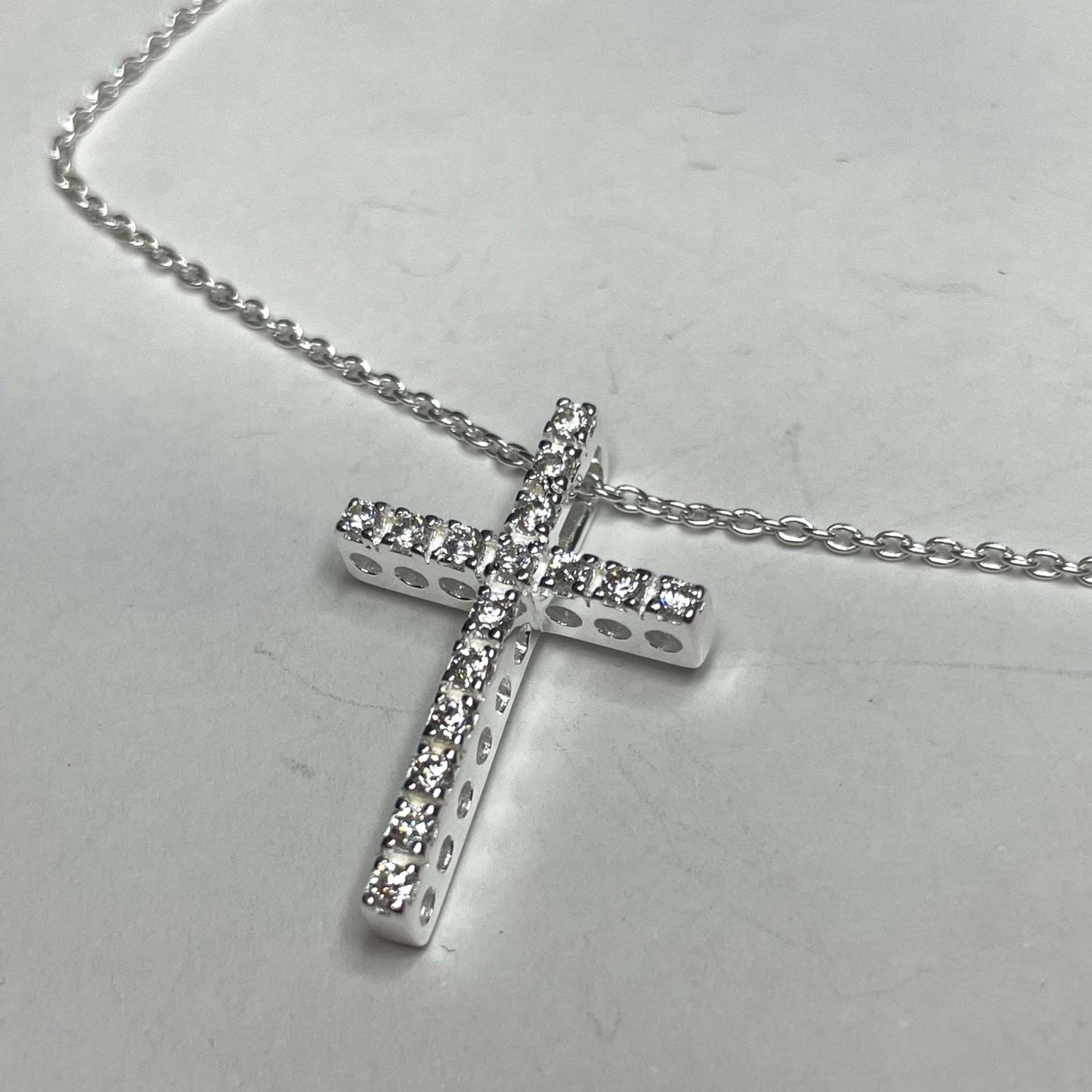 Silver Cross Necklace
