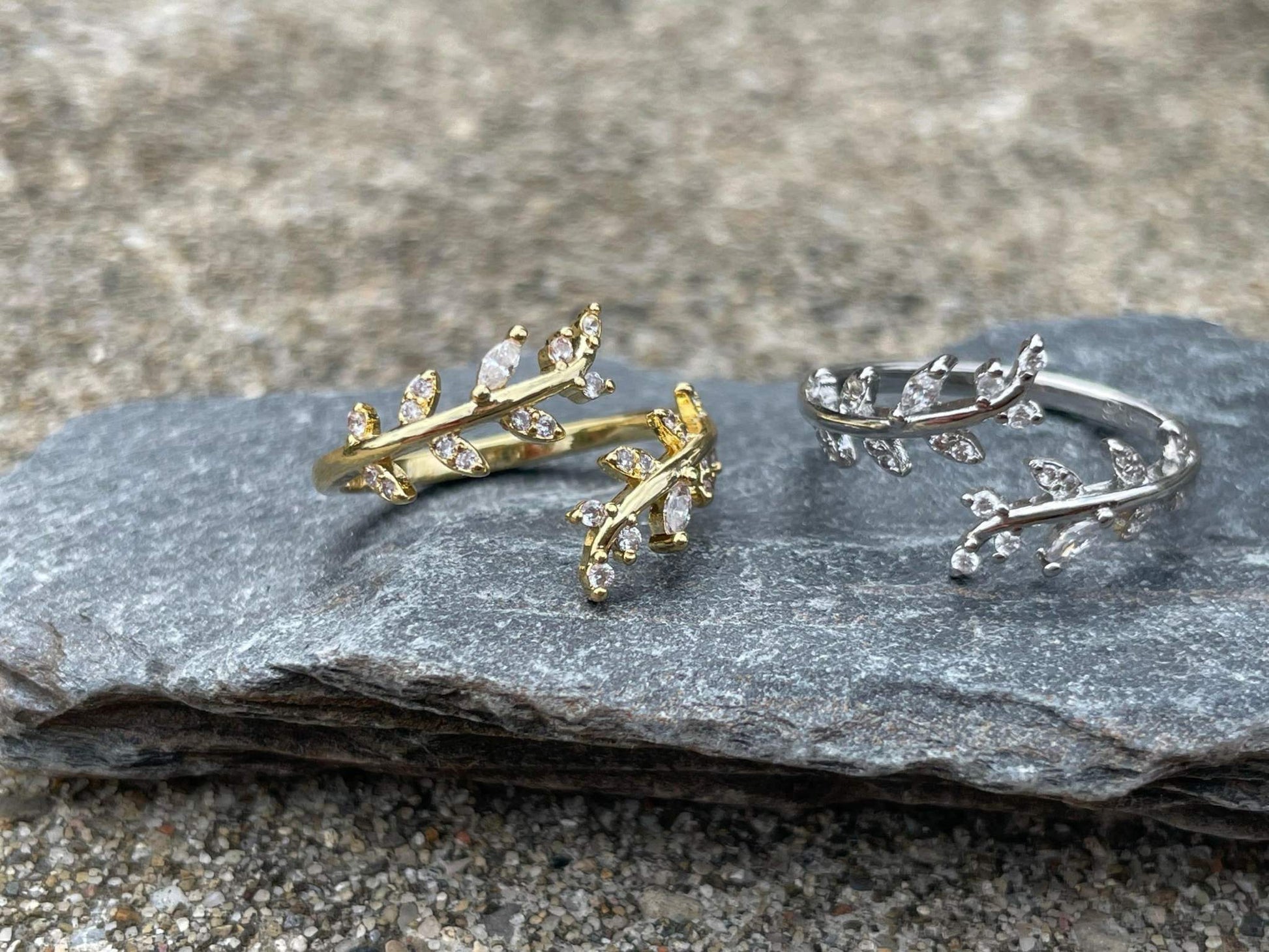 Vine and Branches Adjustable Ring