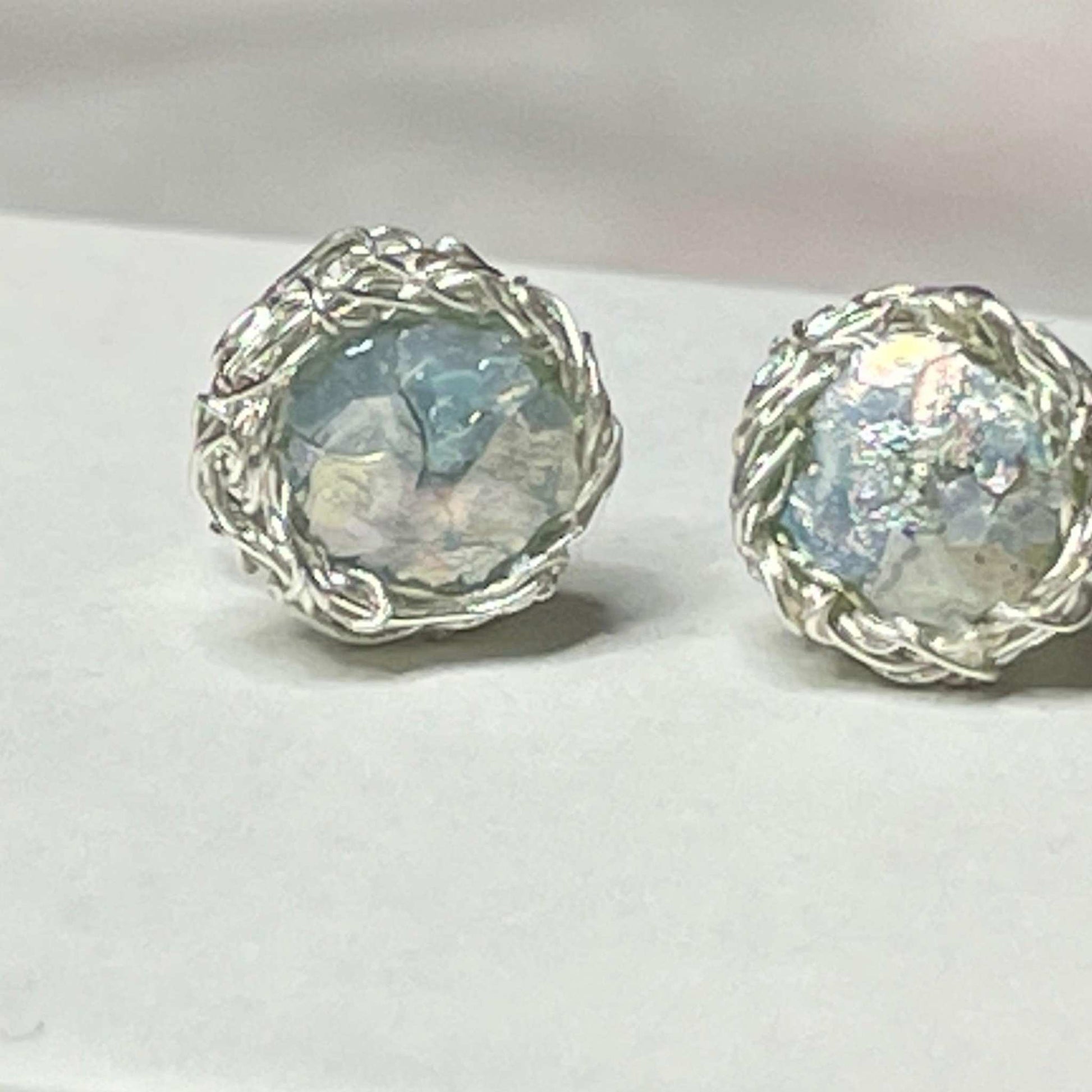 Crown of Thorns Stud Earrings