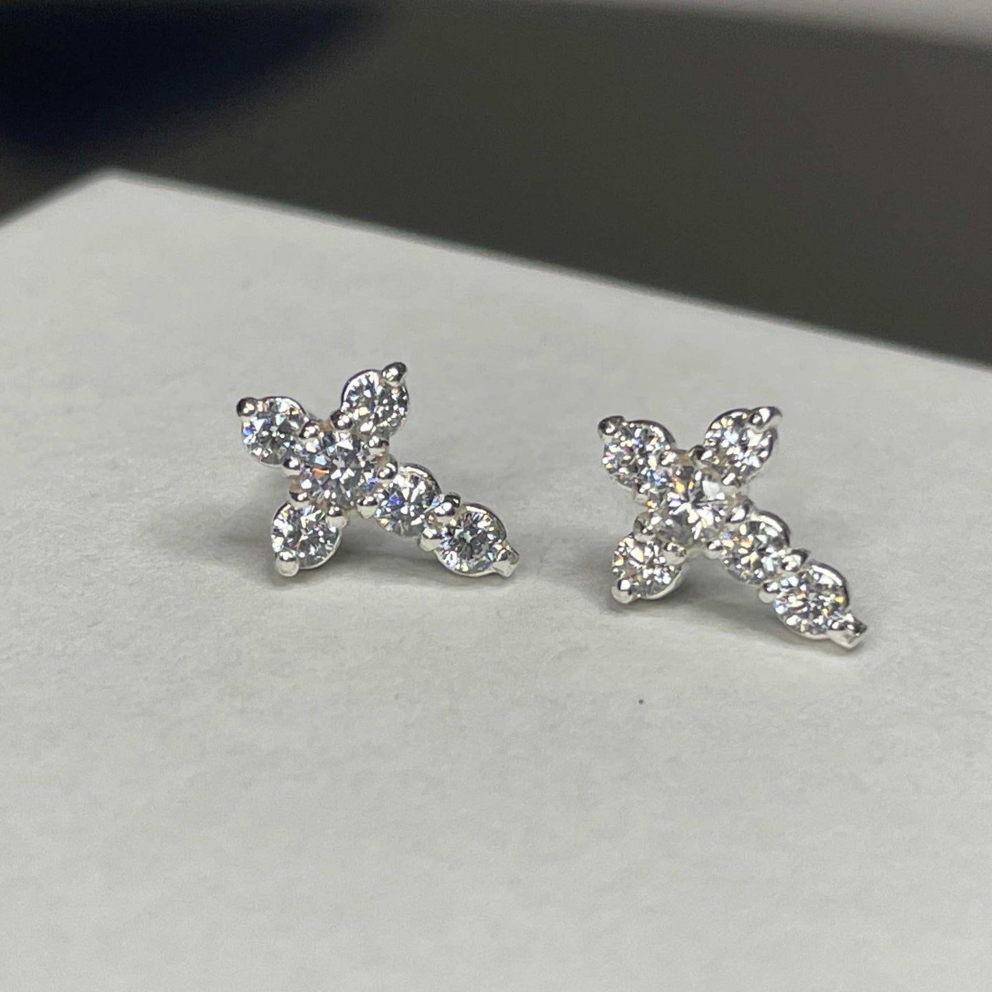 Cross Stud Earrings