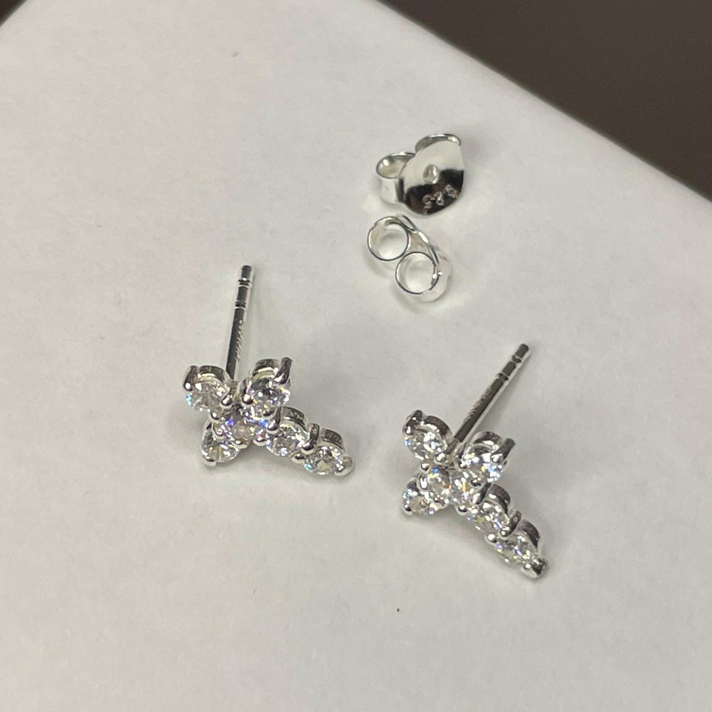 Cross Stud Earrings