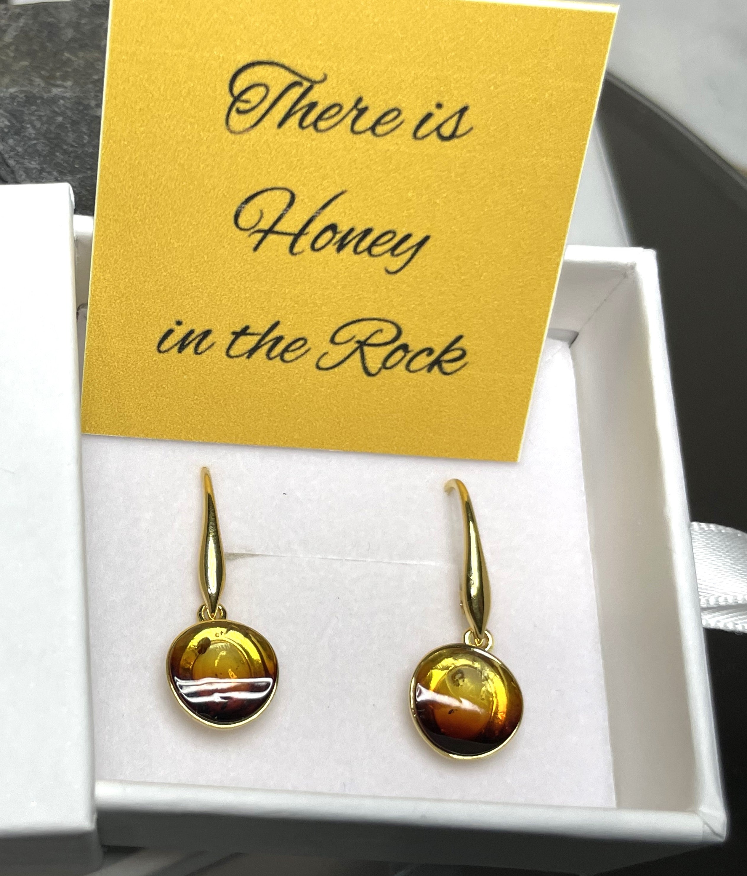 Honey earrings clearance