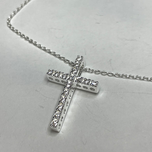 Silver Cross Necklace