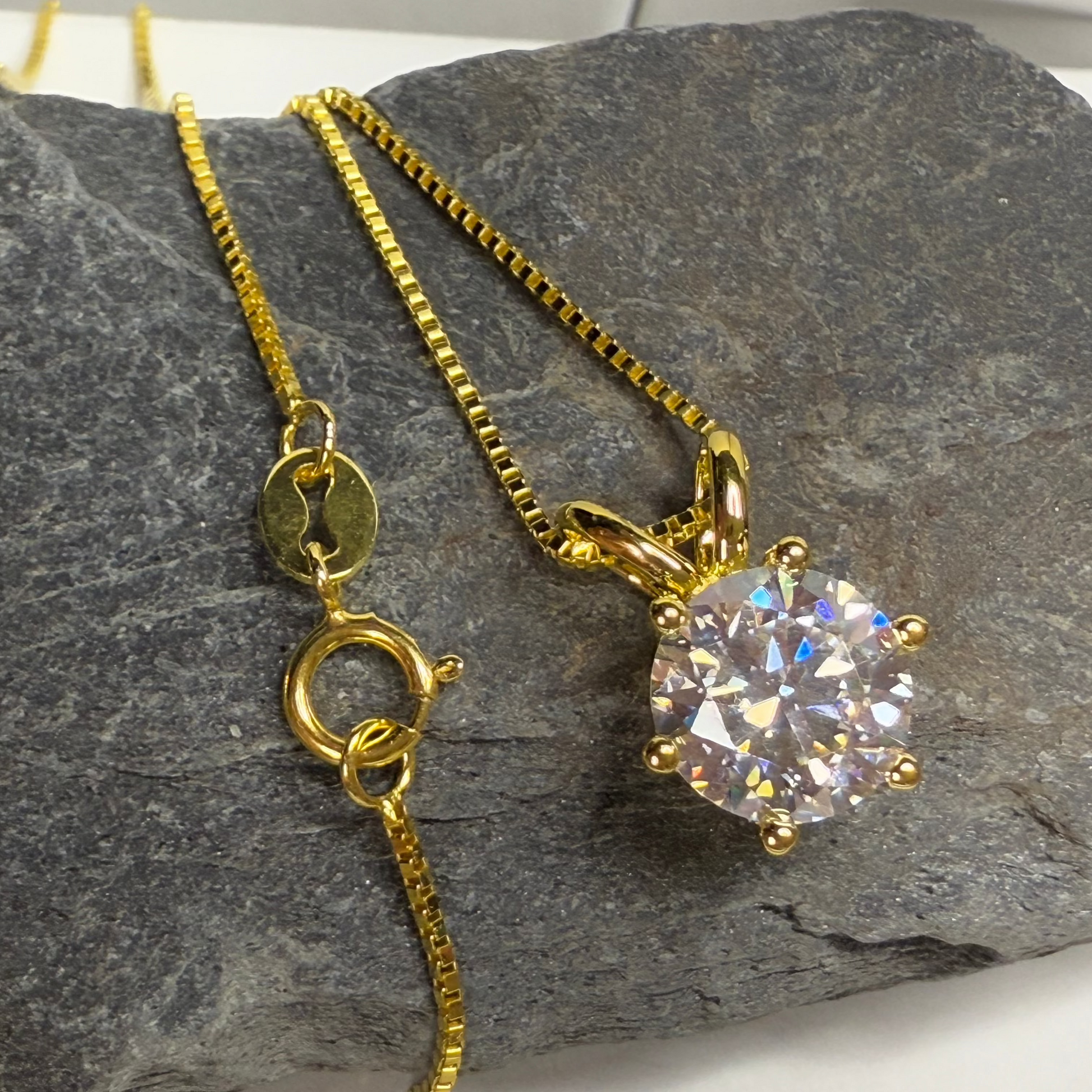Light of the world gold necklace