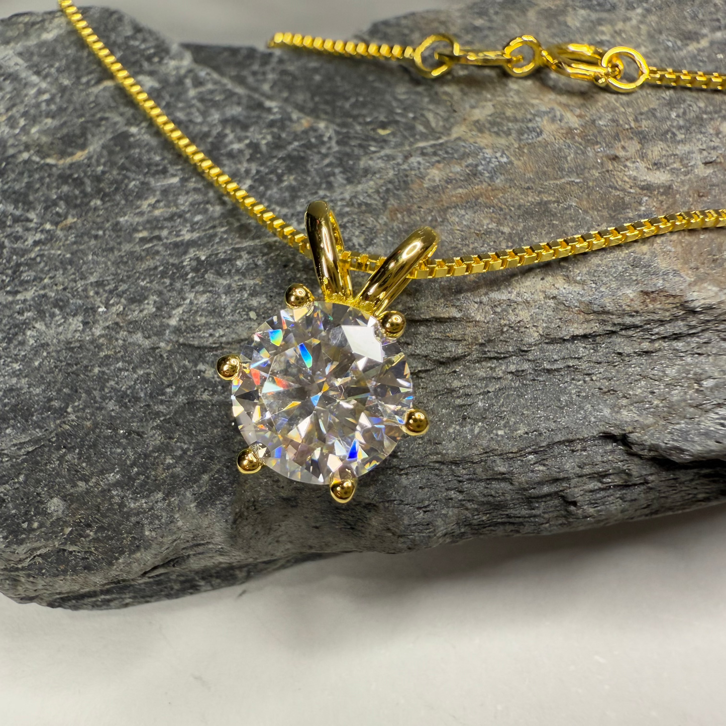 Gold Light of the World Necklace