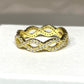 infinity ring- gold