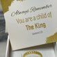 child of the king ring- gold