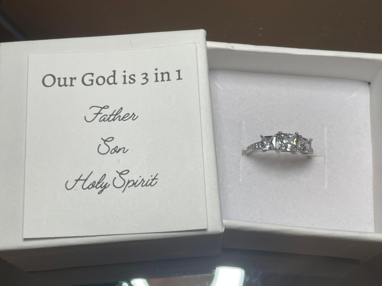 holy trinity ring- 3 in 1