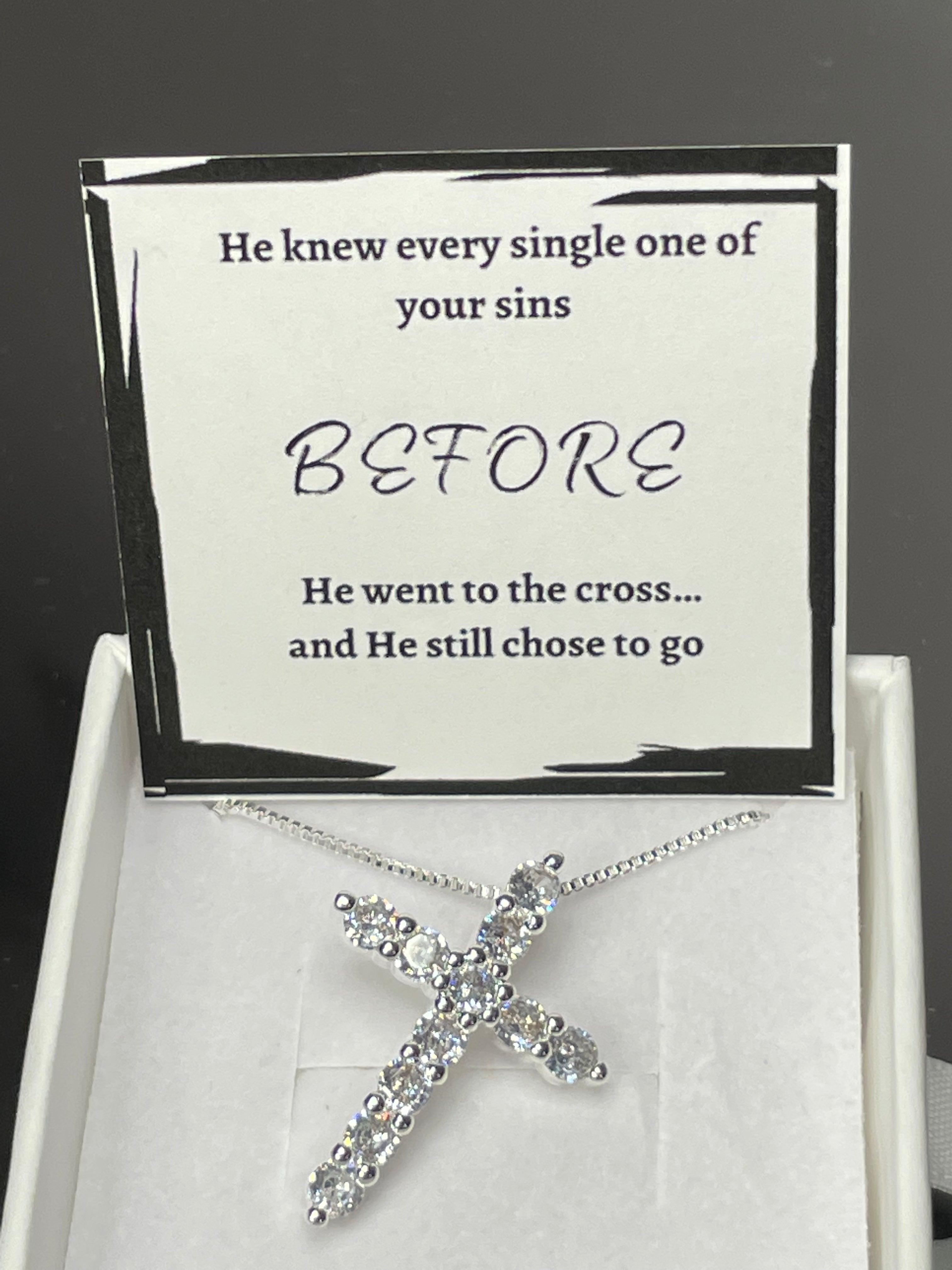 Gold Christian Religious Pendant Necklace | Cross – E.B. Jewelry Studio